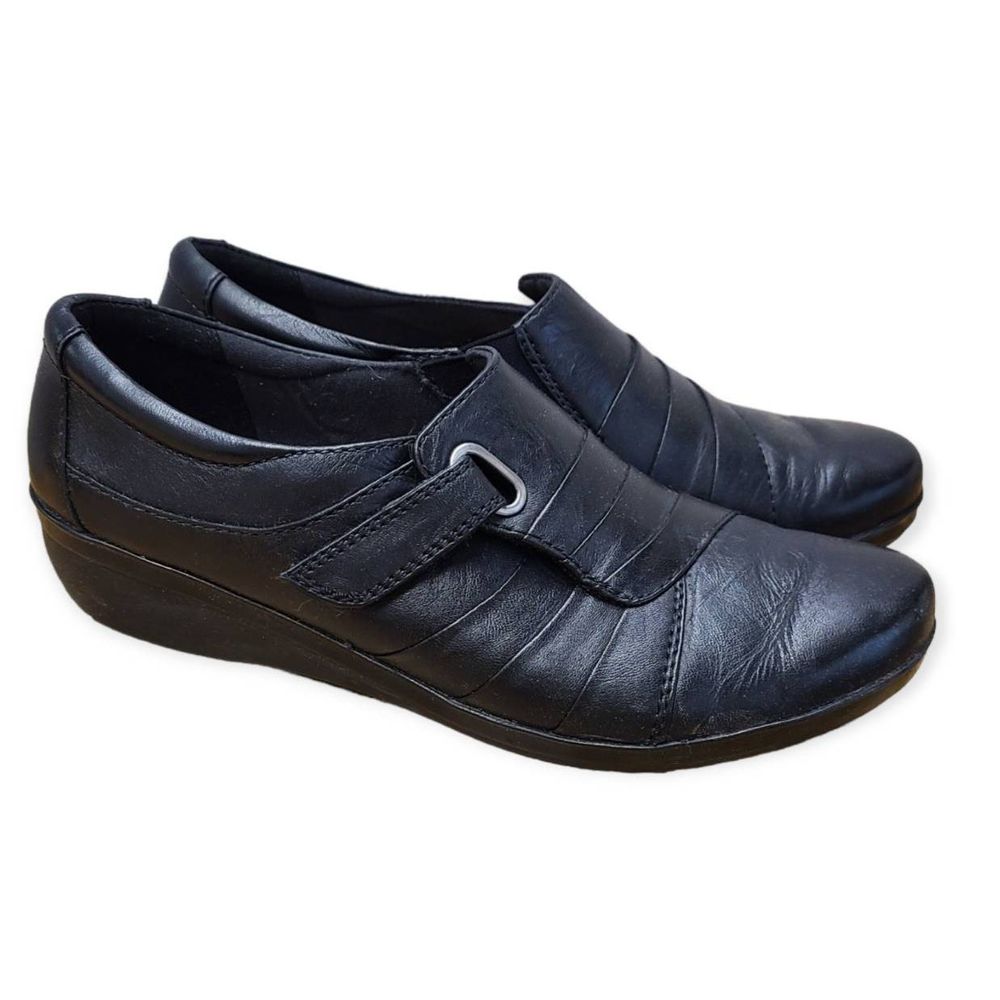 Clark's Everlay Luna Leather Shoes 7.5 - Picture 3 of 7